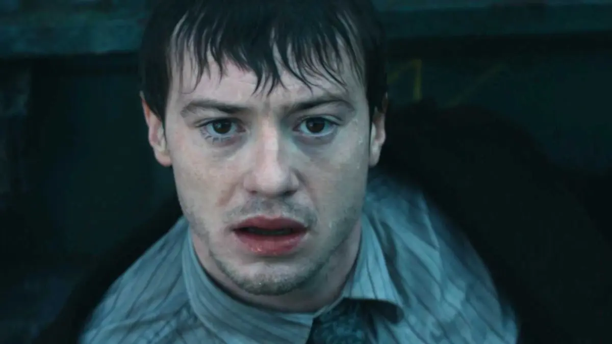 Joseph Quinn looks wet in A Quiet Place Day One