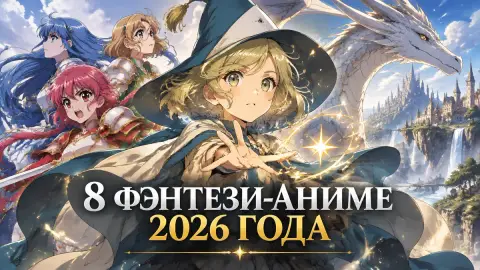 CBR назвал 8 фэнтези-аниме 2026 года — будущую классику