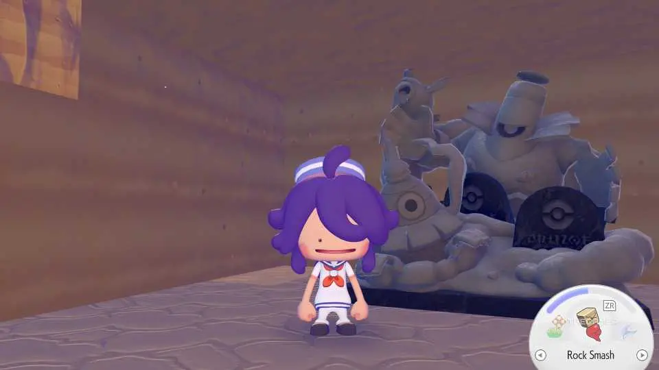 Eerie Statue in Pokemon Pokopia.