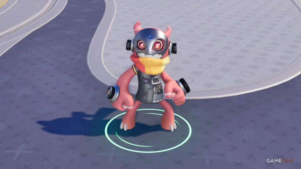 besauce aniimo standing in the music plaza