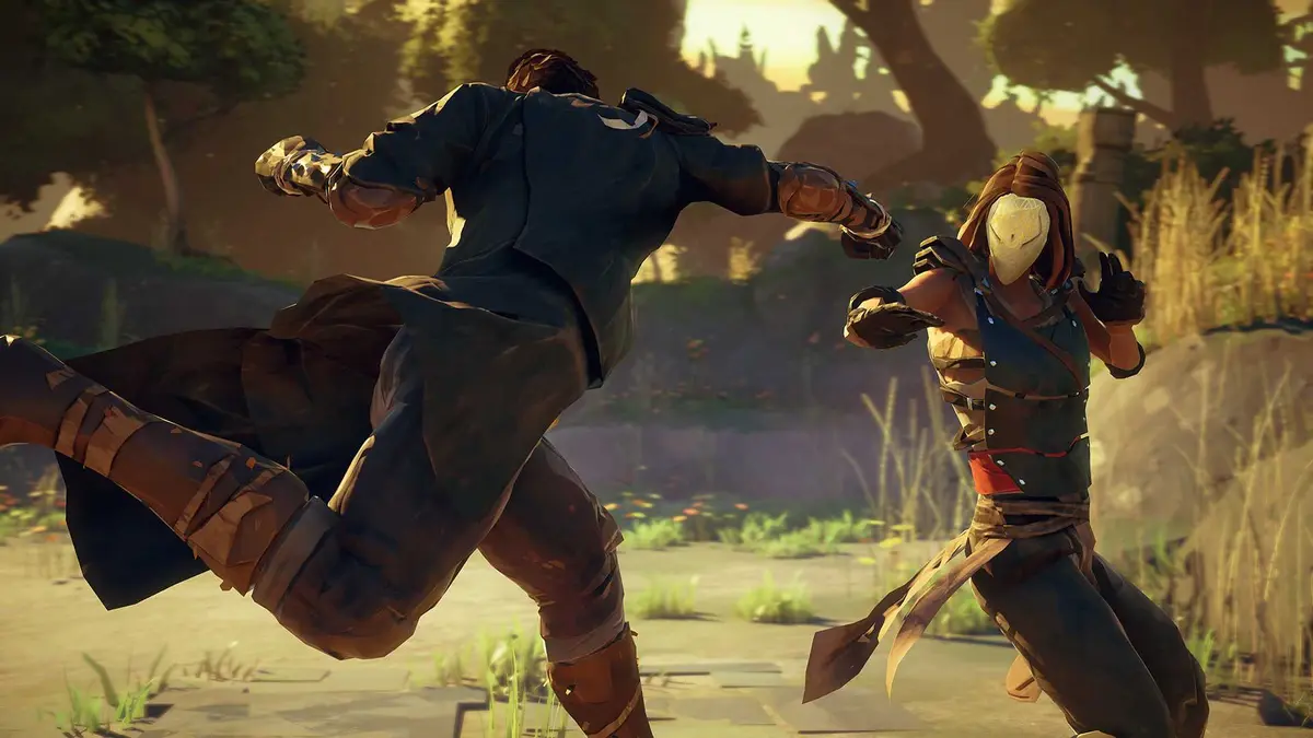 Attacking an enemy in Absolver