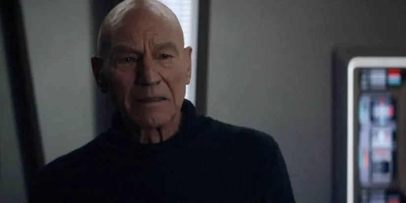 Patrick Stewart as Jean-Luc Picard in Star Trek Picard Seventeen Seconds