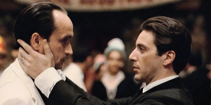 Michael and Frederico in The Godfather Part II