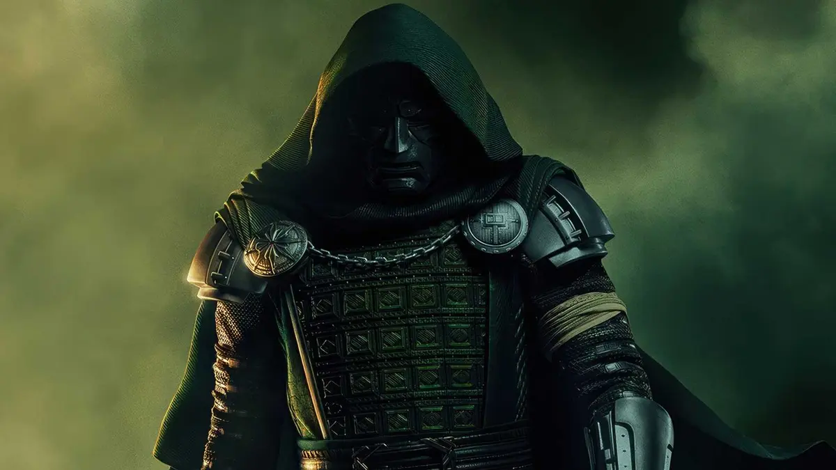 Doctor Doom on the poster for Avengers Doomsday