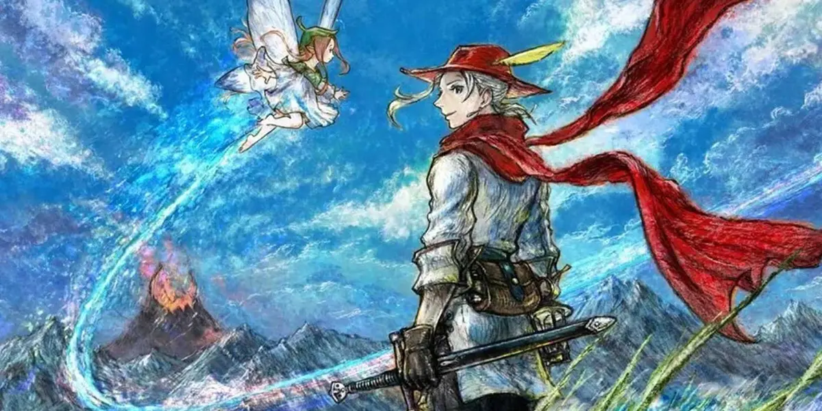 Elliot and Faie explore the wilds in The Adventures of Elliot - The Millennium Tales artwork.