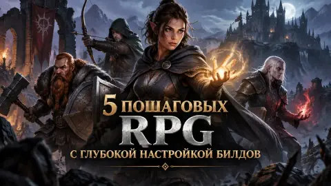 5 пошаговых RPG с глубокой настройкой билдов