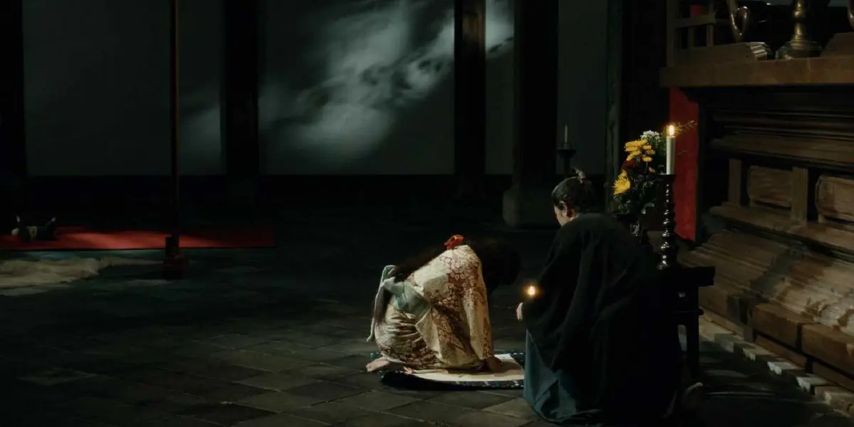 A still from The Samurai and the Prisoner movie