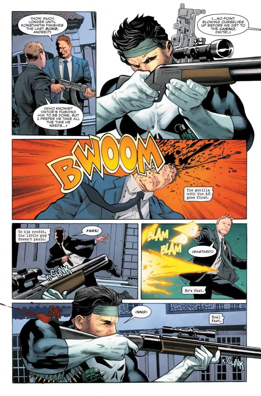 Punisher Showdowns Black Widow Preview Page 2