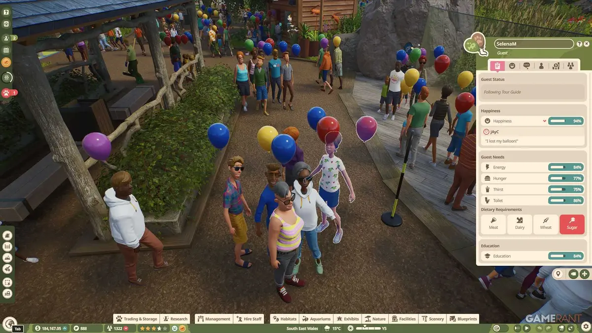 Planet Zoo 2 - Guest Balloon Cheat
