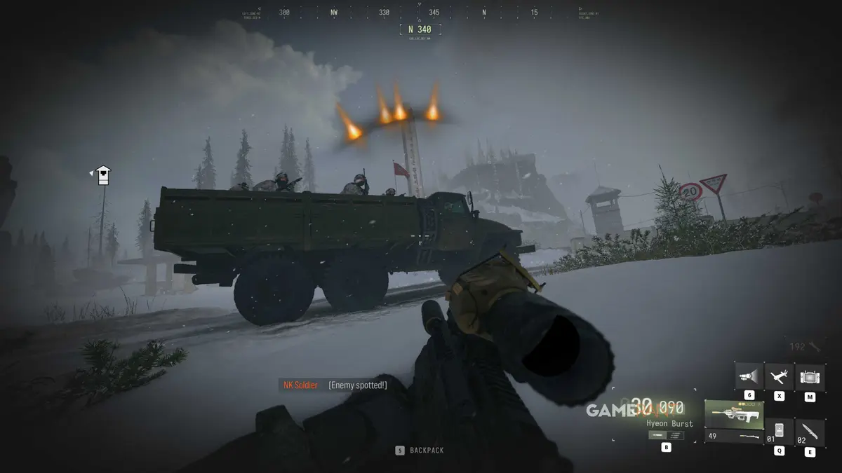 Cargo Truck Yellow Crate - Stranded - Location - Modern Warfare 4 - 1
