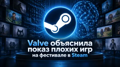 Valve объяснила показ плохих игр на фестивале в Steam