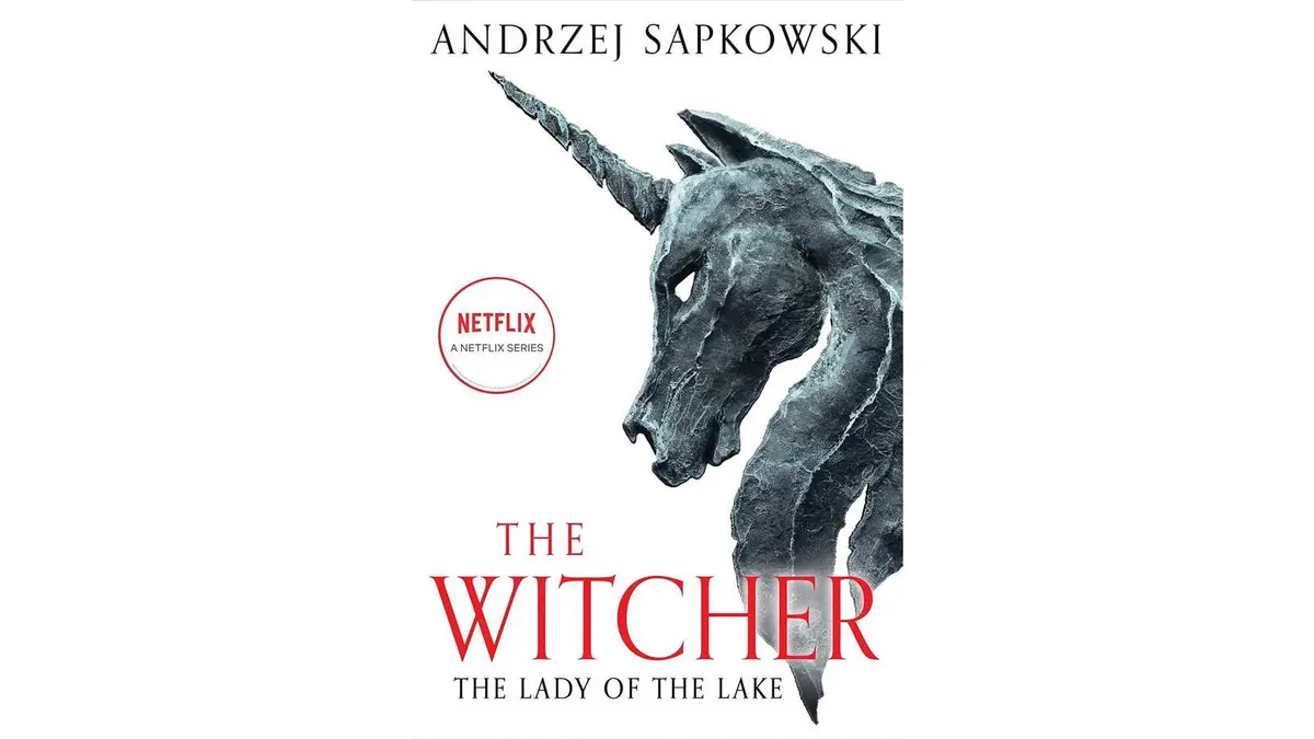 The cover art of The Witcher: The Lady of the Lake