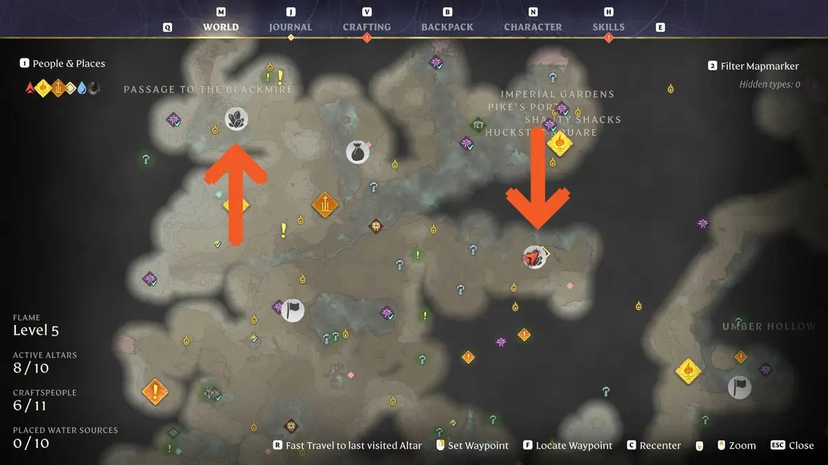 Enshrouded Amber Mine Locations