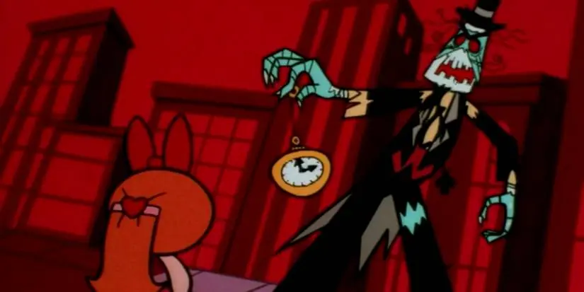 Abracadaver hypnotizes the Powerpuff Girls