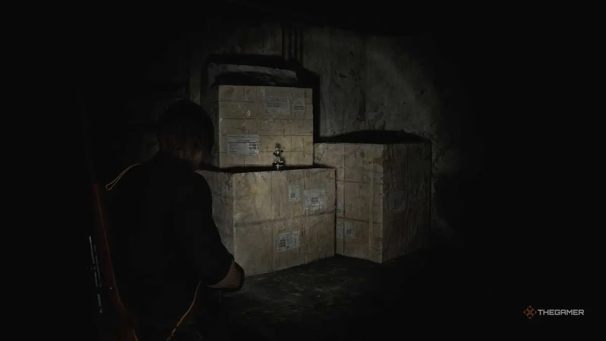 A player finding all Mr Raccoon statues in Resident Evil Requiem.
