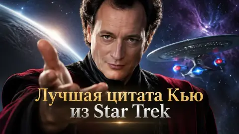 Лучшая цитата Кью из Star Trek: мнение Screen Rant