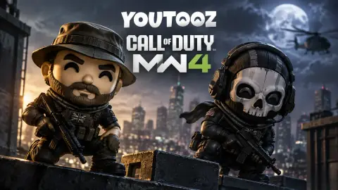 YouTooz выпустит фигурки Прайса и Гоуста из Call of Duty MW4