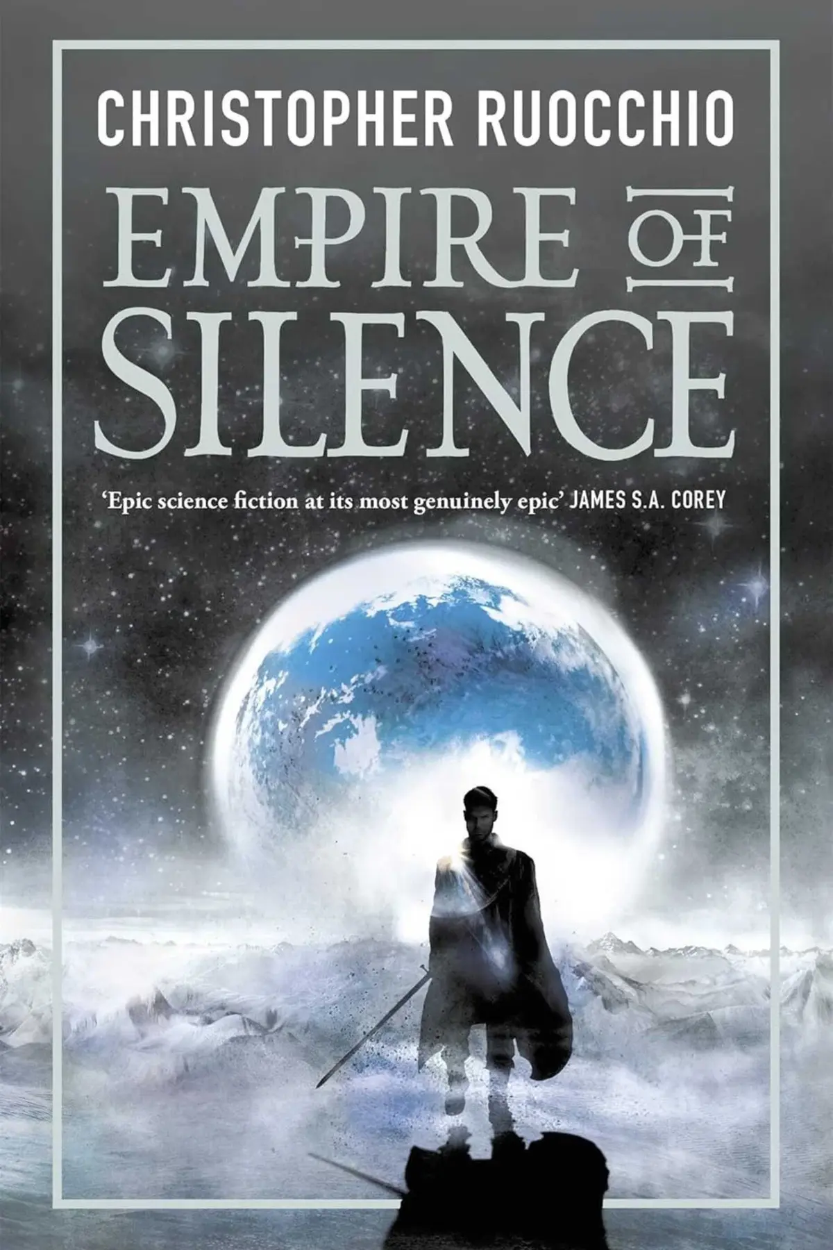 The cover of Empire of Silence by Christopher Ruocchio