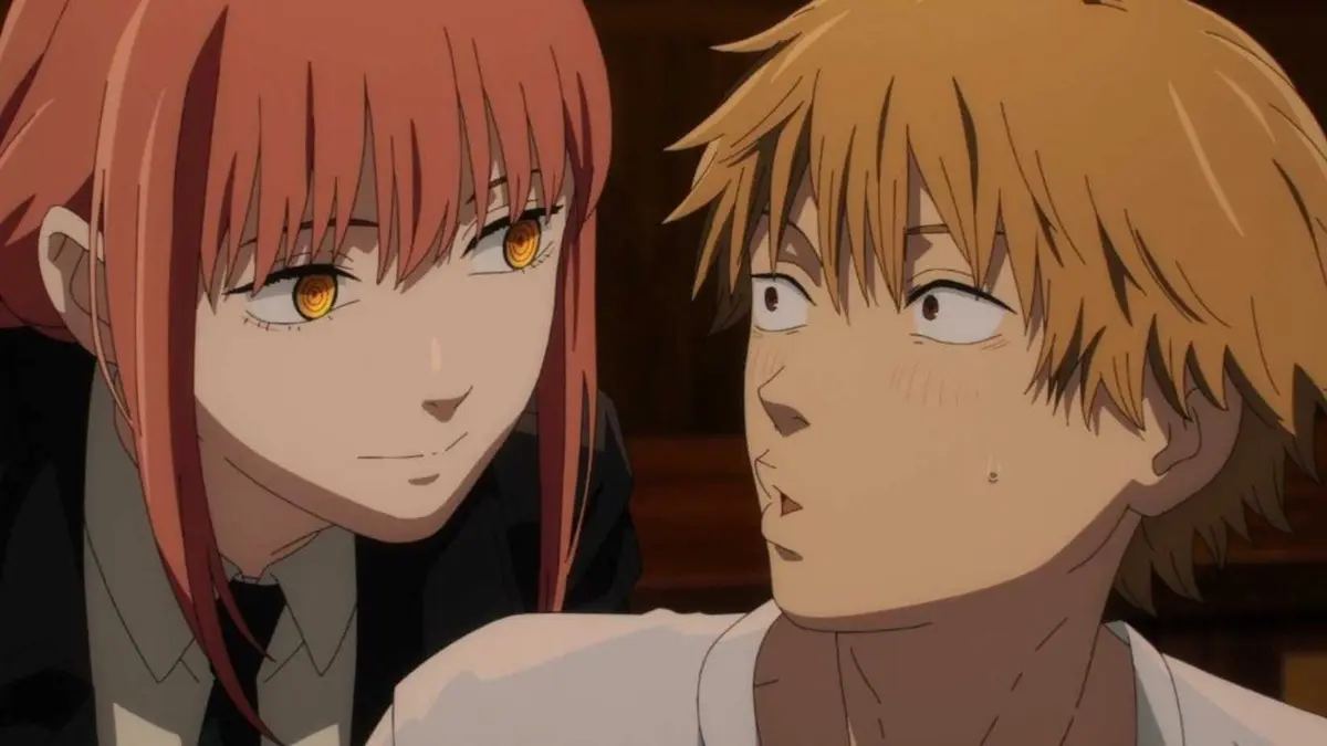 Makima asks Denji about his kiss in Chainsaw Man.