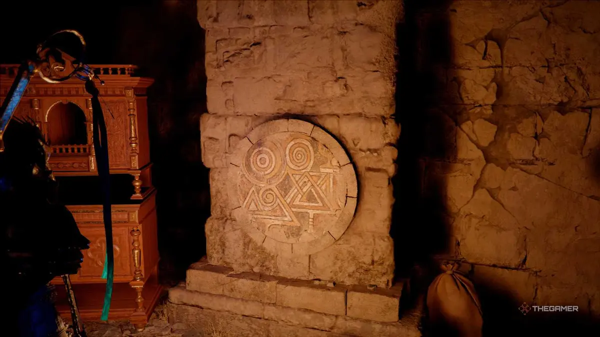 A player solving the Screaming Vault puzzle in Crimson Desert.