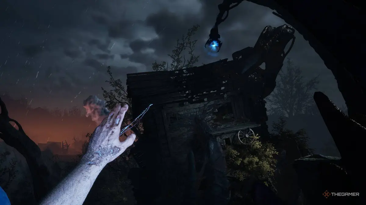 Using the GRappling Hook in Valor Mortis.