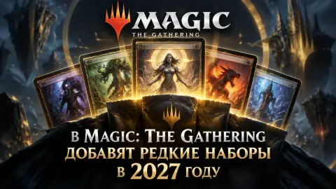 В Magic: The Gathering добавят редкие наборы в 2027 году