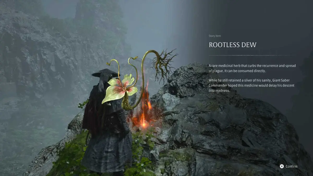 Rootless Dew Boss Phantom Blade Zero