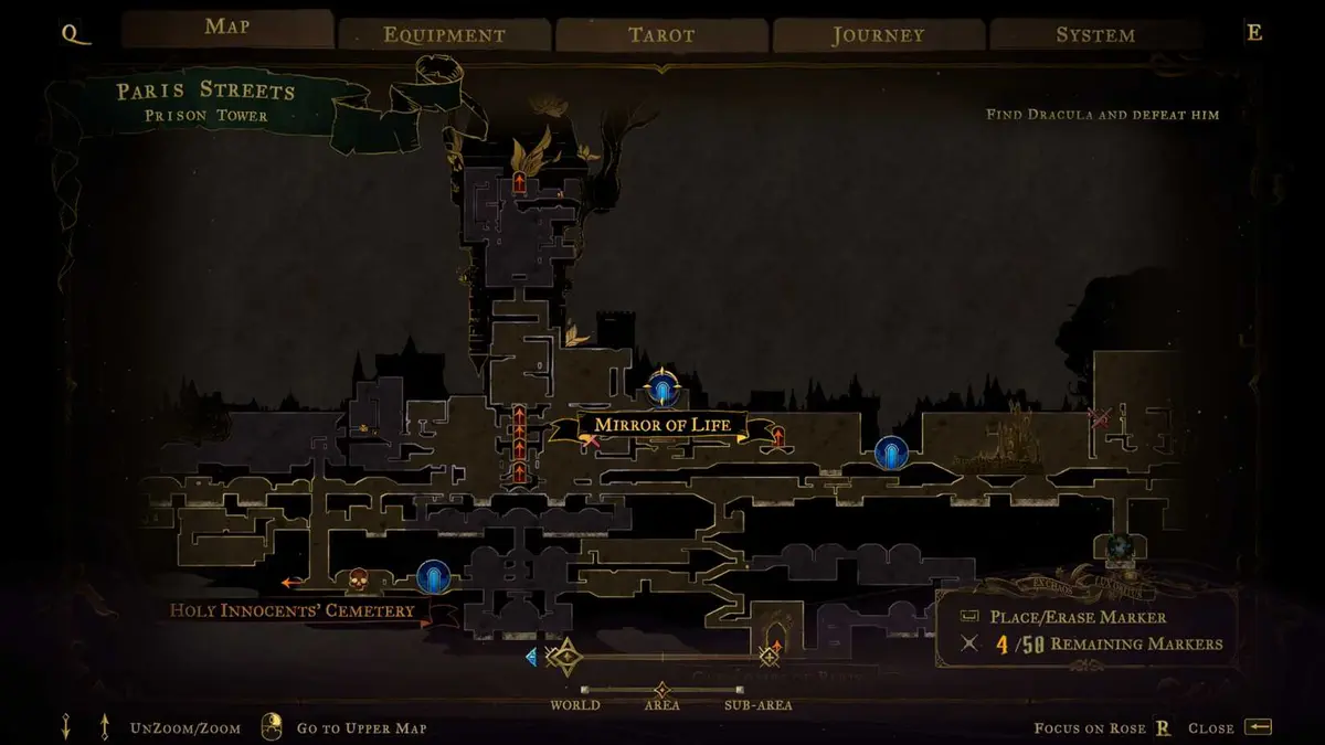 Castlevania Belmont's Curse The Sage's Symbol Location In&nbsp;Paris Street
