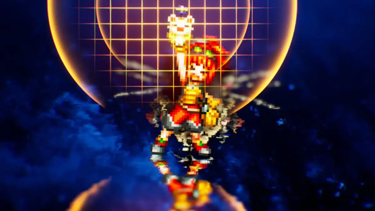 Lid performing her Enterprise Strike limit burst in Final Fantasy Resonance