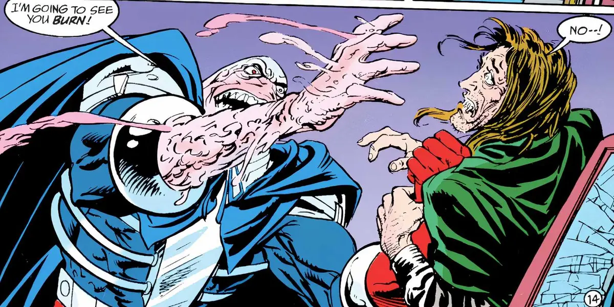 Preston Payne Clayface About to Melt Someone DC