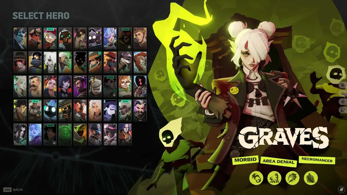 Graves' Splash Screen in Deadlock