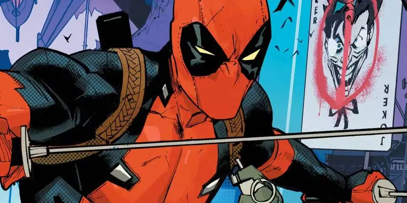 Deadpool On Batman:Deadpool Cover Featured Image