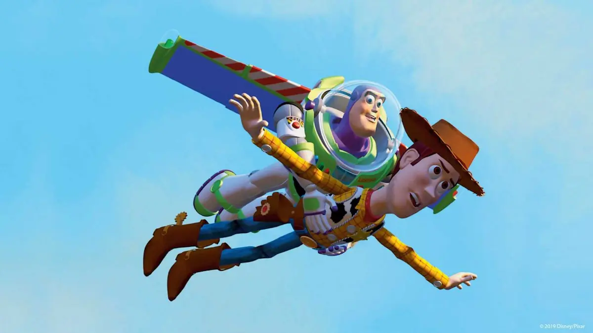 Woody and Buzz Lightyear Soared in Pixar's Pivotal Picture, Toy Story