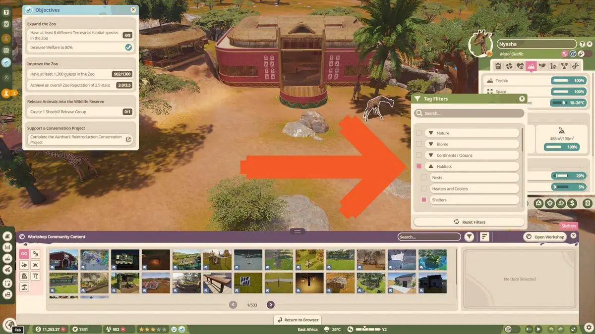 filter shelters