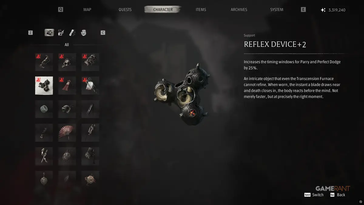 All Accessories in Phantom Blade Zero