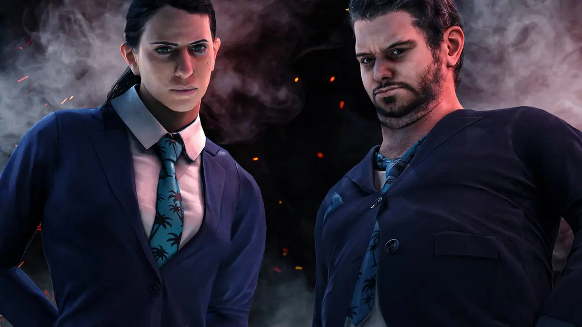 H3H3 over a smokey background in Payday 2.