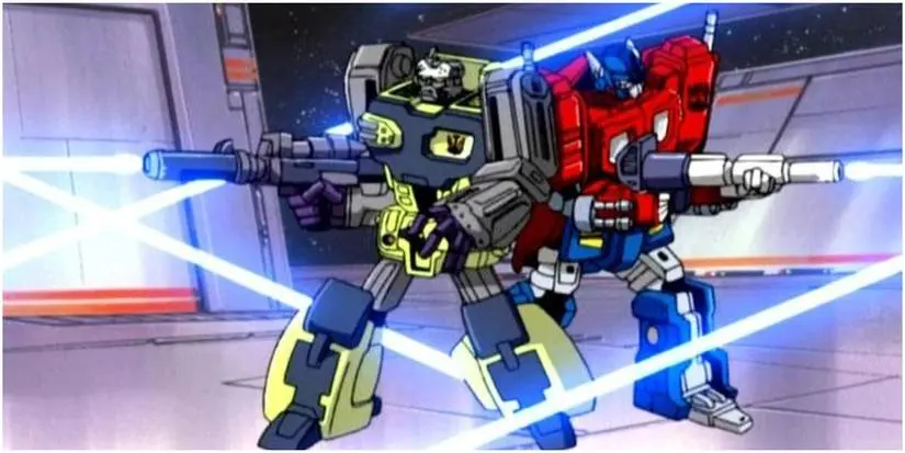 Scavenger with Optimus Prime