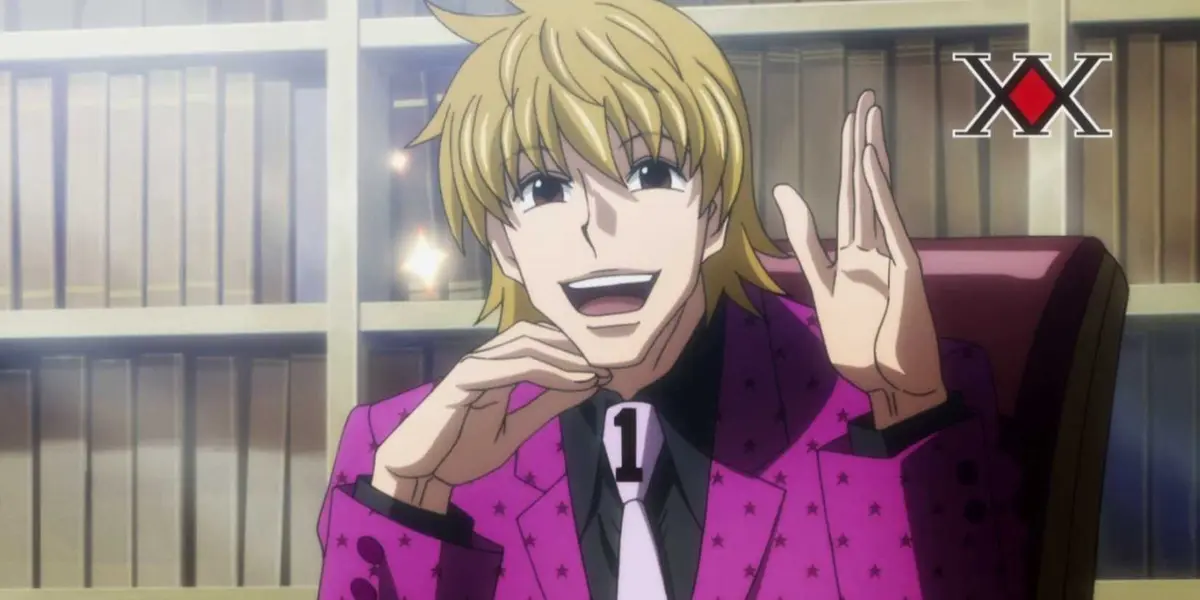 Pariston campaigns in the election in Hunter X Hunter.