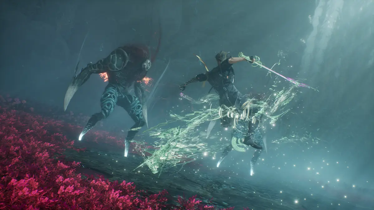 Gustave Attacking a Monster in Clair Obscur Expedition 33