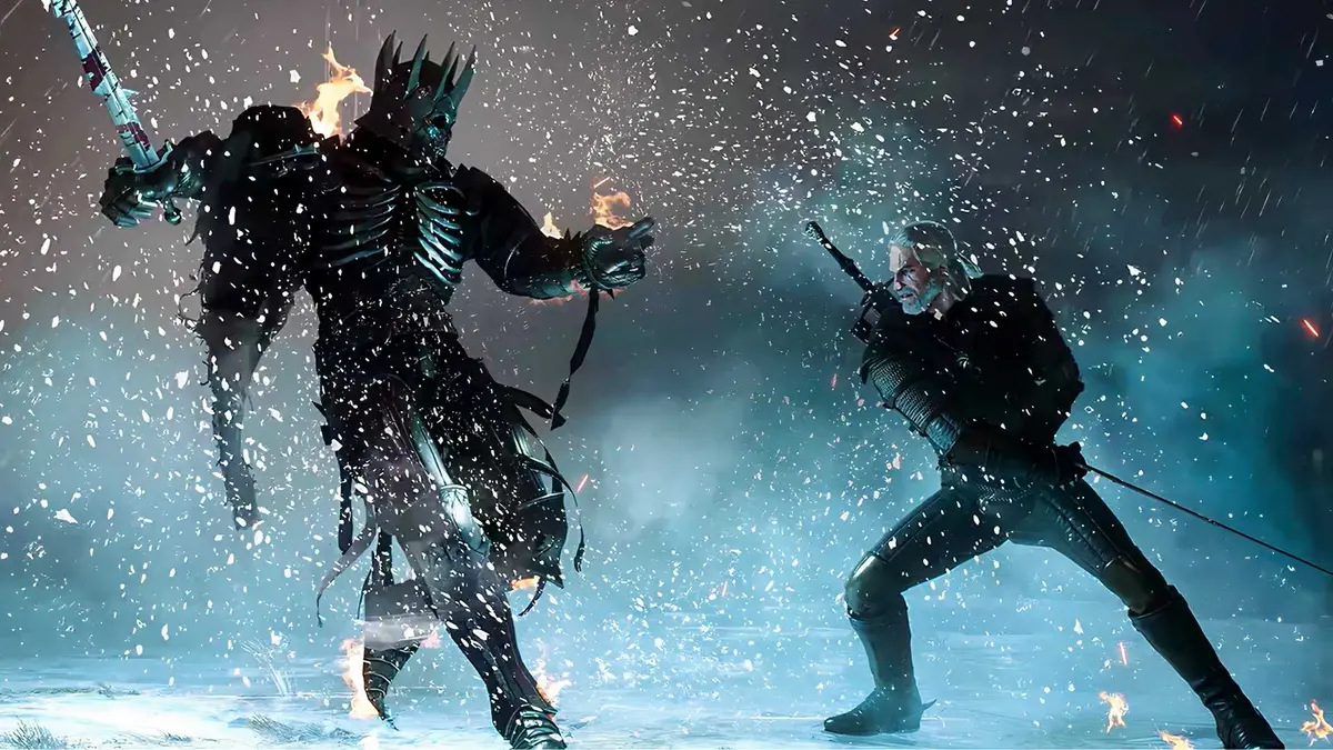 the witcher 3 wild hunt trailer screenshot geralt