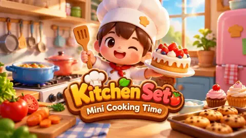 Kitchen Set Mini Cooking Time превращает игрока в шеф-повара