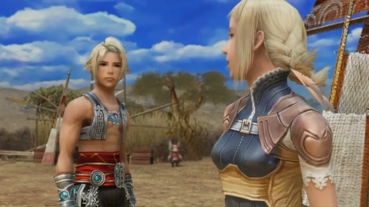 Vaan and Penelo in Final Fantasy 12 (HD)