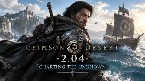 Crimson Desert получила патч 2.04 и DLC Charting the Unknown