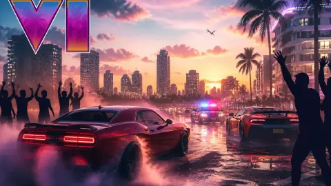 Слив 25 минут GTA VI: механики, гонки и нагота