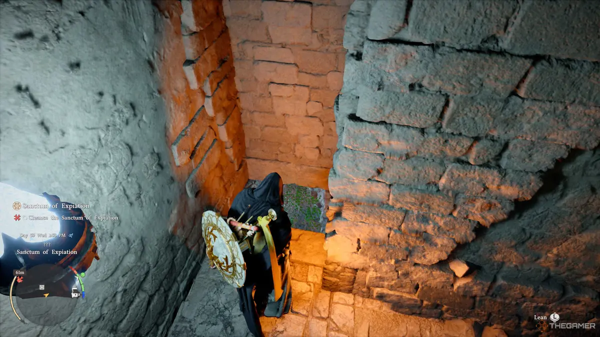 The Sanctum Of Expiation Puzzle First Cube Alt Route Drop in Crimson Desert.