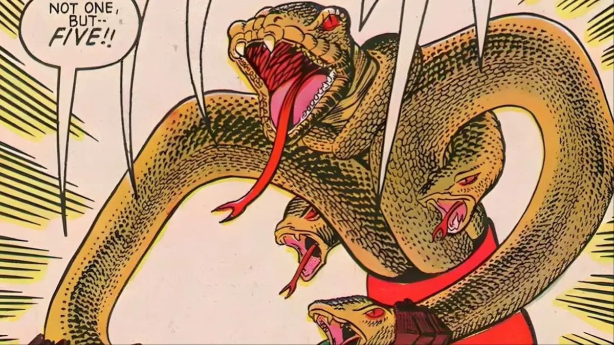 King Hiss in the He-Man Comics