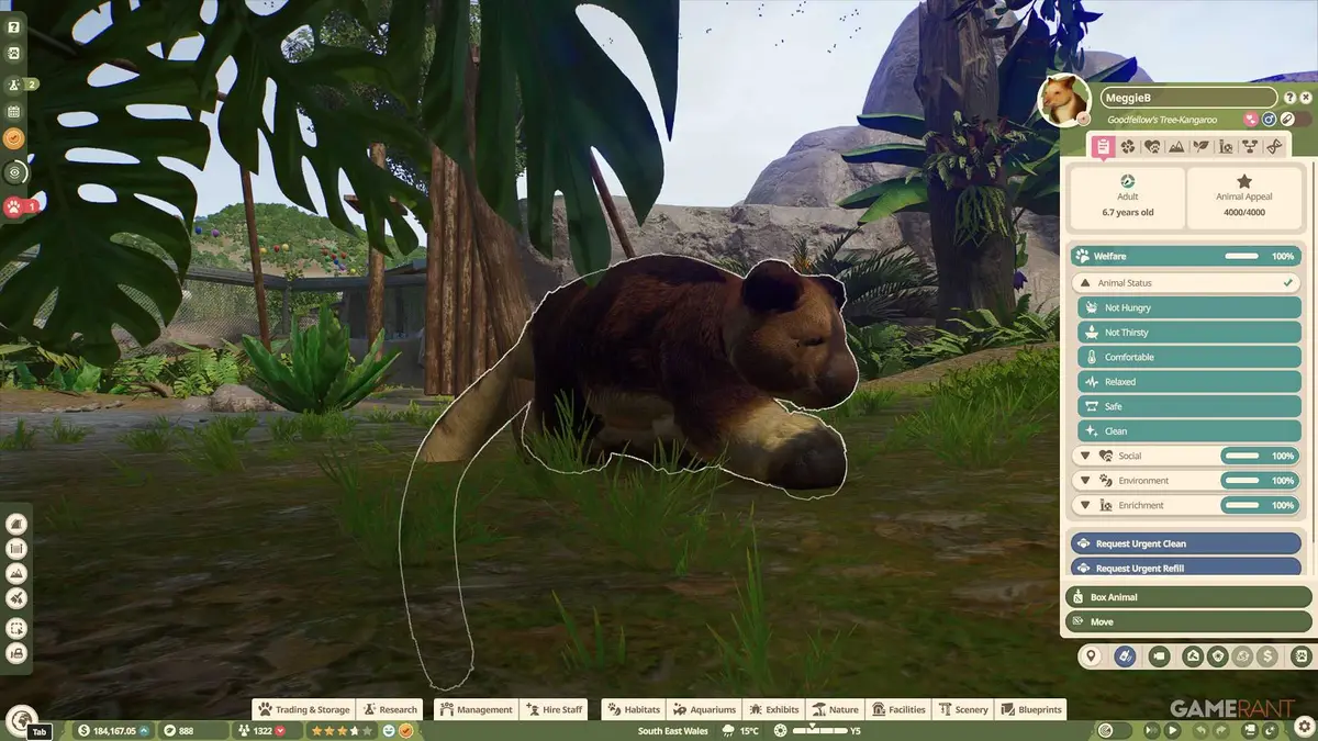 Planet Zoo 2 - MeggieB Tree Kangeroo Cheat
