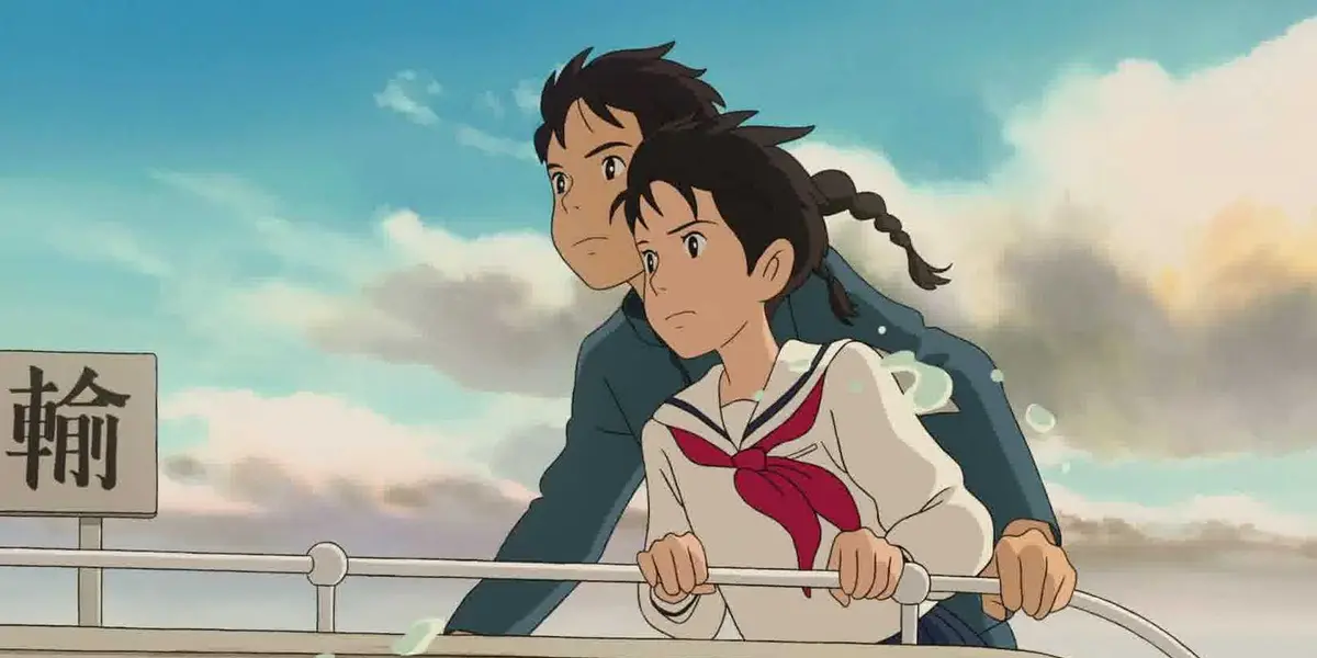 Umi and Shun stand together in From Up On Poppy Hill