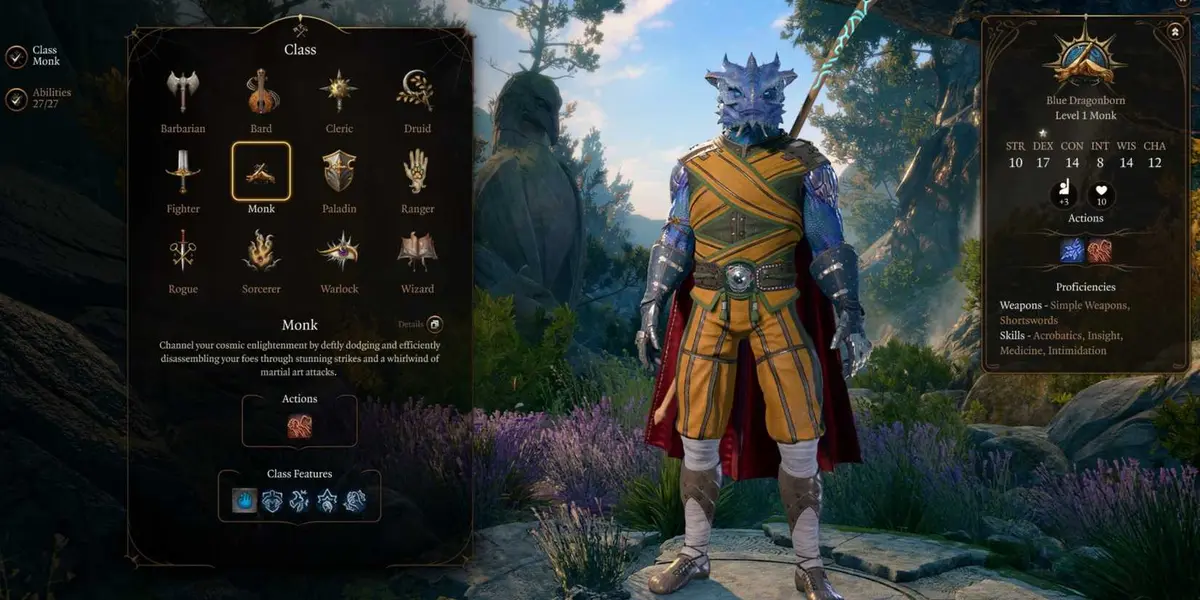 Changing Classes in Baldur's Gate 3