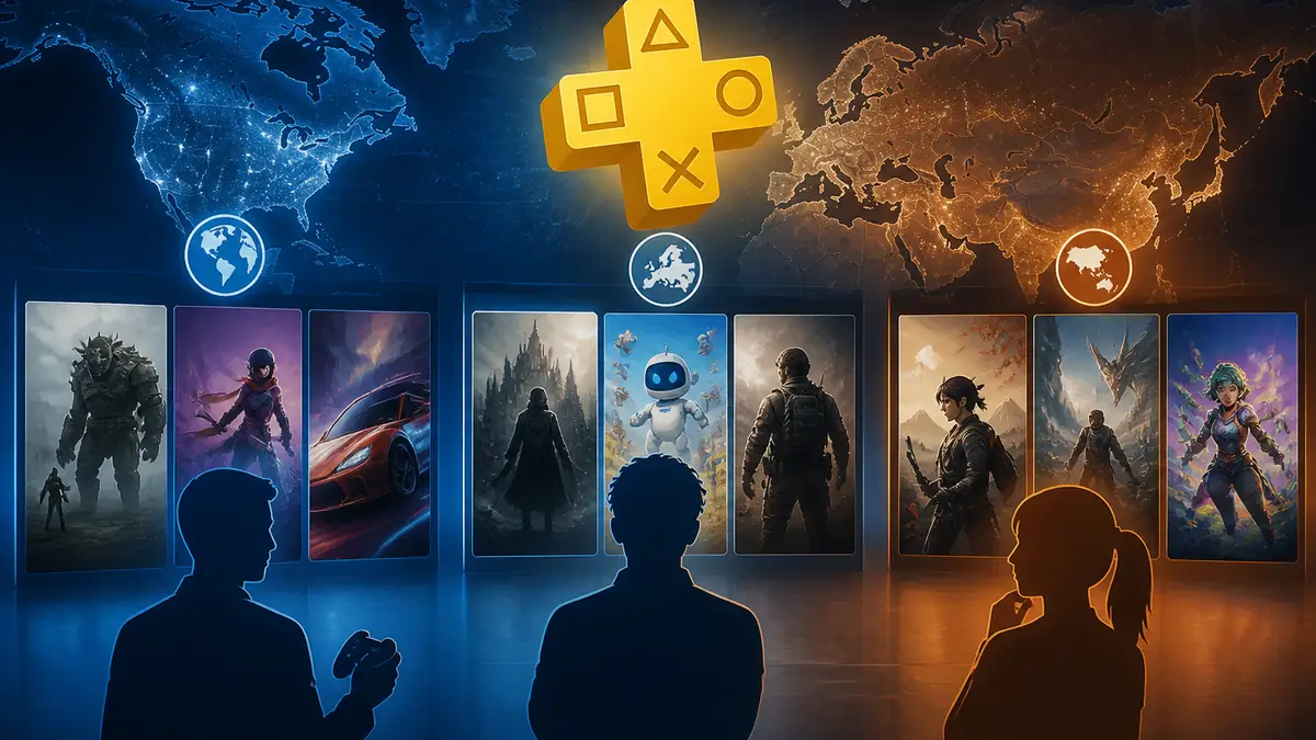 Интерфейс подписки PlayStation Plus с доступными играми месяца